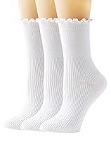 Algopix Similar Product 14 - SEMOHOLLI Women Socks Ruffle TurnCuff