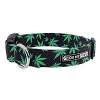 Algopix Similar Product 3 - Pot Leaf Collar for Pets Size Extra
