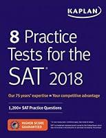 Algopix Similar Product 5 - 8 Practice Tests for the SAT 2018