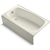 Algopix Similar Product 15 - Kohler 745-47 Seaforth Bathtub, Almond