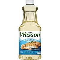 Algopix Similar Product 18 - Wesson, Pure Vegetable Oil, 48 fl oz