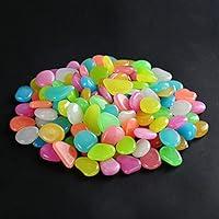 Algopix Similar Product 15 - BSQT Luminous Garden Pebbles Glow in
