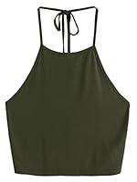 Algopix Similar Product 5 - Romwe Womens Casual Vest Tee