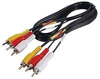Algopix Similar Product 3 - 6' Composite Video with LR Audio Cable