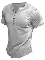 Algopix Similar Product 2 - Comdecevis Mens Henley Shirts Kint