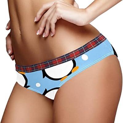 Best Deal for Cute Cartoon Penguin Pattern Full Coverage Underwear