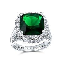 Algopix Similar Product 11 - Bling Jewelry Personalized 7CT Green