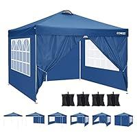Algopix Similar Product 17 - COBIZI Garden Gazebo 3 x 3 m Foldable