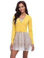 Algopix Similar Product 17 - Abollria Women Solid Button Down Long