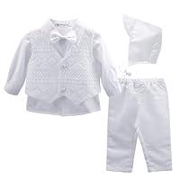 Algopix Similar Product 12 - Booulfi Baptism Outfits for Boys Baby