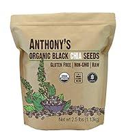 Algopix Similar Product 14 - Anthonys Organic Chia Seed 25 lb