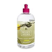 Algopix Similar Product 4 - Roses Natural Liquid Dish Soap Lemon