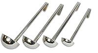 Algopix Similar Product 12 - CucinaPrime Set of 4 Stainless Steel