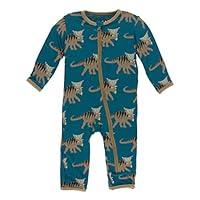 Algopix Similar Product 8 - KicKee Pants Print Coverall with Zipper