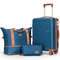 Algopix Similar Product 6 - Cosbarn 3Piece Carry On Luggage Set