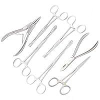 Algopix Similar Product 12 - 7 BODY PIERCING INSTRUMENTS KIT TOOLS