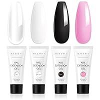 Algopix Similar Product 15 - Makartt Poly Nail Gel Kit Clear Nail