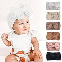 Algopix Similar Product 15 - Baby Headbands Soft Stretchy Nylon Hair