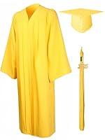 Algopix Similar Product 15 - GraduationMall Matte Graduation Gown