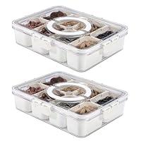 Algopix Similar Product 15 - 2 Pcs Snackle Box Charcuterie