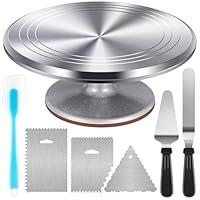 Algopix Similar Product 19 - Kootek Aluminium Cake Turntable Set
