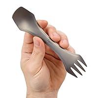 Algopix Similar Product 11 - freigeist Titanium Spork 3in1 Spoon