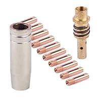 Algopix Similar Product 11 - 12pcs MB 15AK MIGMAG Welding Torch