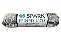 Algopix Similar Product 5 - Derby Laces Silver 72 Inch Spark Skate