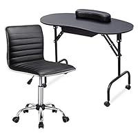 Algopix Similar Product 6 - Yaheetech Manicure Table Nail Desk
