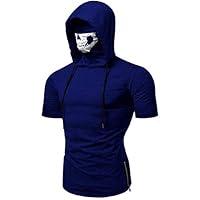 Algopix Similar Product 19 - Tank Tops for MenPOTO Mens Hooded