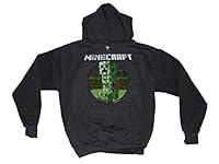 Algopix Similar Product 9 - Minecraft Retro Creeper Hoodie Boys