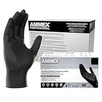 Algopix Similar Product 14 - AMMEX Black Nitrile Disposable Exam