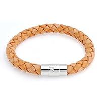 Algopix Similar Product 5 - Tan Beige Woven Weave Braided Leather