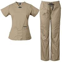 Algopix Similar Product 2 - Medgear Womens Scrub Set Utility 4