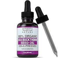 Algopix Similar Product 7 - Sea Buckthorn Oil Organic and Cold