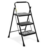 Algopix Similar Product 7 - HBTower 3 Step Ladder Folding Step