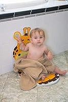 Algopix Similar Product 15 - Baby Bath Time Drying Mat Giraffe 