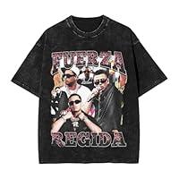 Algopix Similar Product 4 - Fuerza Tour Regida TShirt Cotton Man