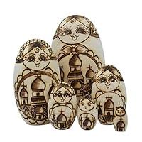 Algopix Similar Product 16 - NMGMJQ Matryoshka Stacking Dolls