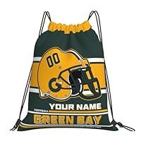 Algopix Similar Product 3 - Nmdswov Custom Green Bay Drawstring