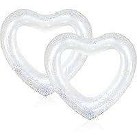 Algopix Similar Product 19 - Sumind 2 Pieces Heart Pool Float 473