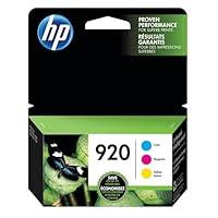 Algopix Similar Product 13 - HP 920  3 Ink Cartridges  Cyan