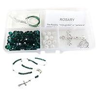 Algopix Similar Product 14 - Linpeng Rosary DIY Kit Catholic Prayer