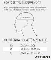 Algopix Similar Product 3 - Giro Launch Youth Snow Helmet  Matte