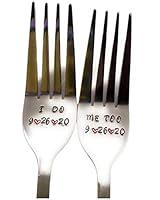 Algopix Similar Product 18 - I DoMe Too Fork Set for the Bride and