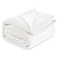 Algopix Similar Product 8 - Bedsure Fleece Blankets King Size White