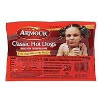Algopix Similar Product 4 - Armour Franks HOT Dogs Classic 12 OZ
