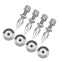 Algopix Similar Product 7 - 4 Pcs Speaker Spike Isolation Spikes