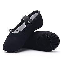Algopix Similar Product 19 - Ruqiji Canvas Ballet Shoes for