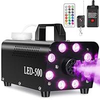 Algopix Similar Product 17 - Fog Machine Smoke Machine with 13